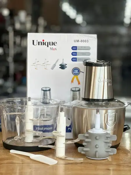 خردکن دو کاسه یونیک مکس مدل UM-8003