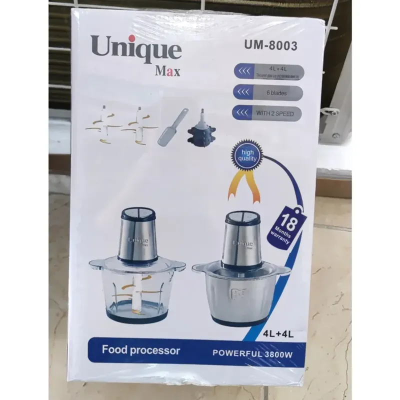 خردکن دو کاسه یونیک مکس مدل UM-8003 gallery2
