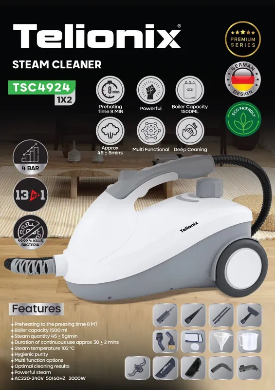 بخارشوی تلیونیکس مدل TSC4924 gallery0