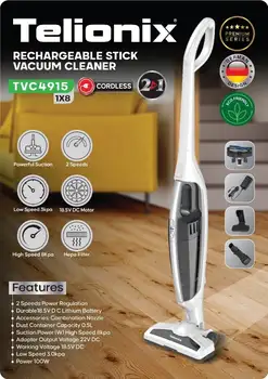 جارو شارژی تلیونیکس مدل TVC4915