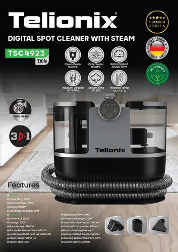 قالی و مبل شوی تلیونیکس مدل TSC4923