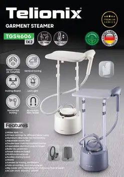 اتو بخار ایستاده تلیونیکس مدل TGS4606