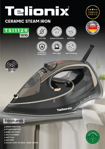 اتو بخار تلیونیکس مدل TSI1129